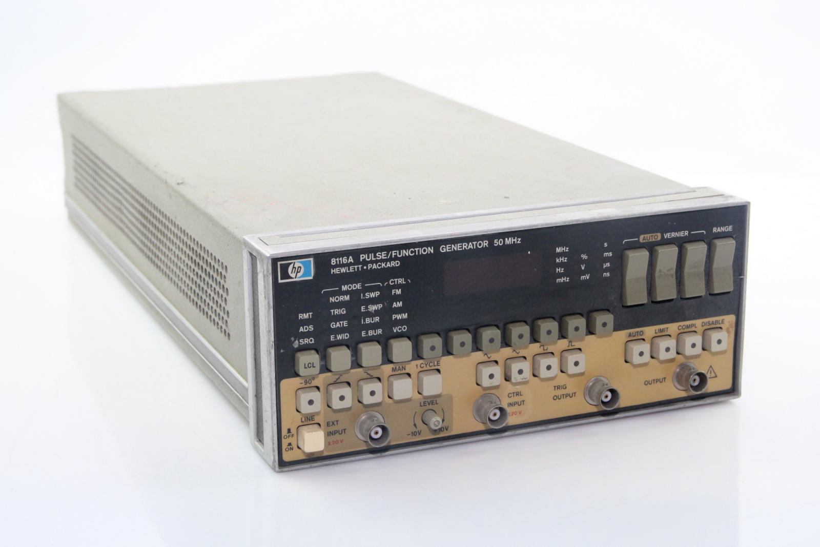 Hewlett Packard HP 8116A Pulse / Function Generator 50 MHz eBay