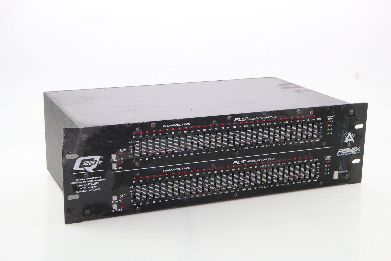 Peavey Q231F EQ 31 Band Graphic Stereo Equalizer eBay