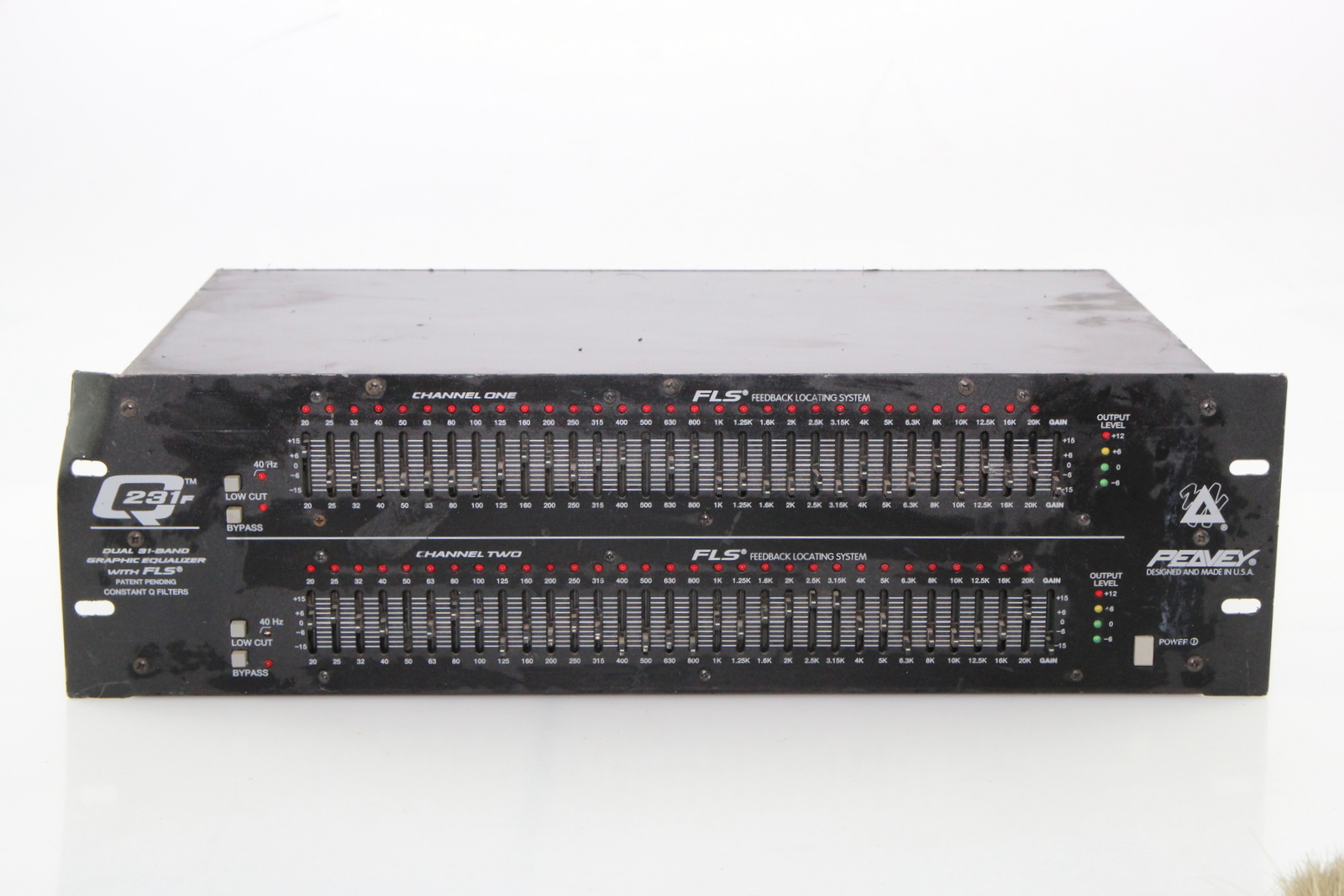 Peavey Q231F EQ 31 Band Graphic Stereo Equalizer eBay