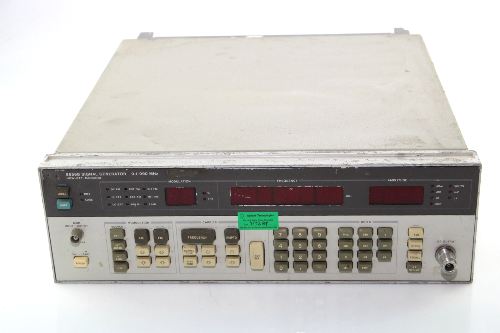 HP 8656B Signal Generator 0.1 990 MHz eBay
