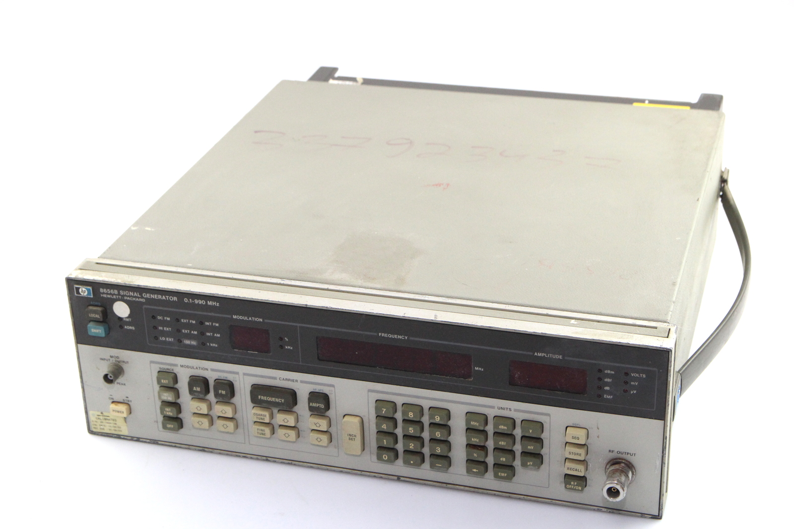 HP 8656B Signal Generator 0.1 990 MHz USED eBay