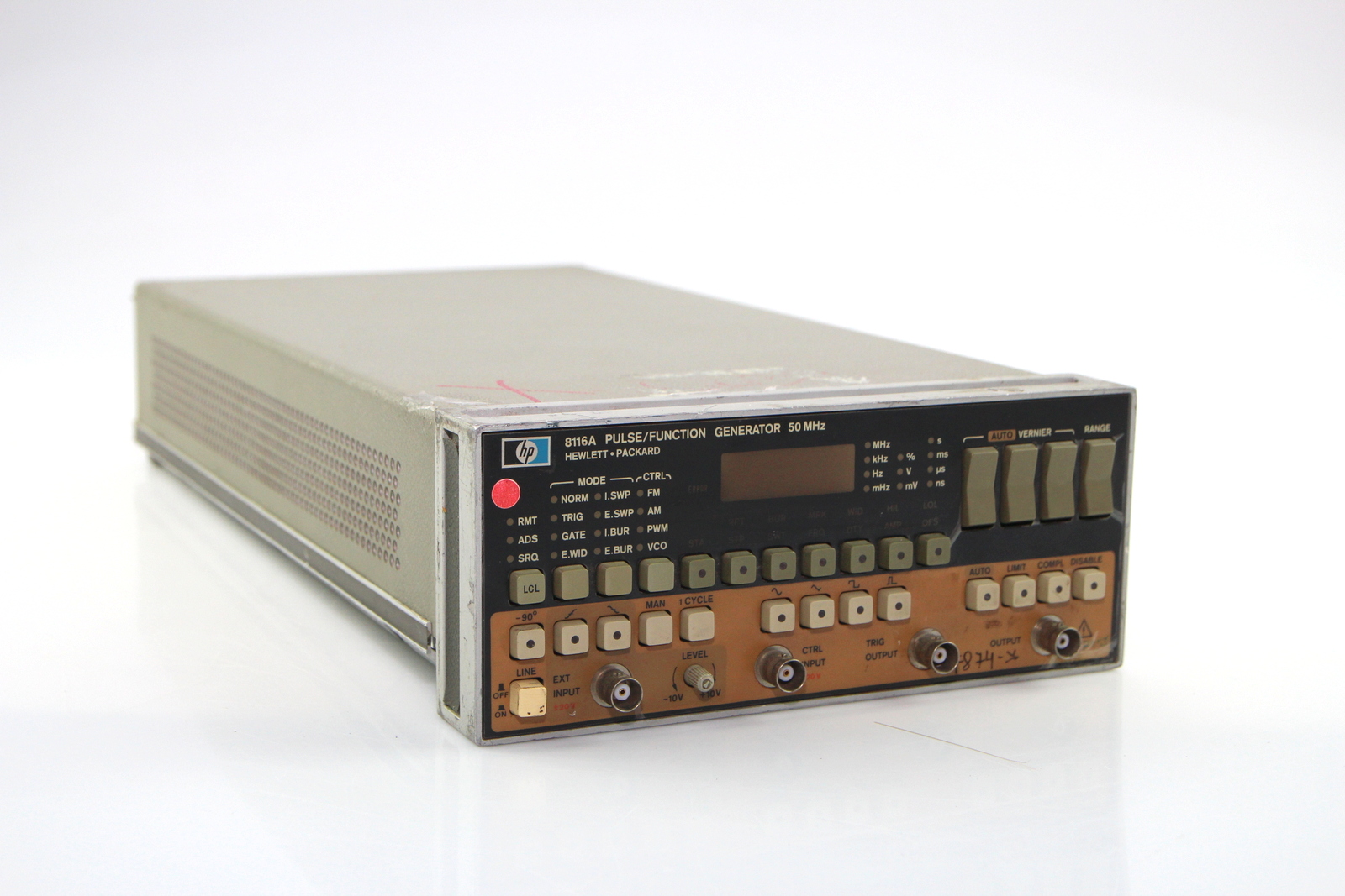 HP 8116A Pulse Function Generator 50 MHz NOTWORKING eBay