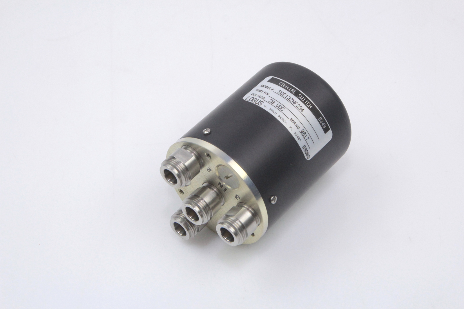 Logus S0C13ZNF234 Microwave Coaxial Relay Switch 28VDC NEW eBay