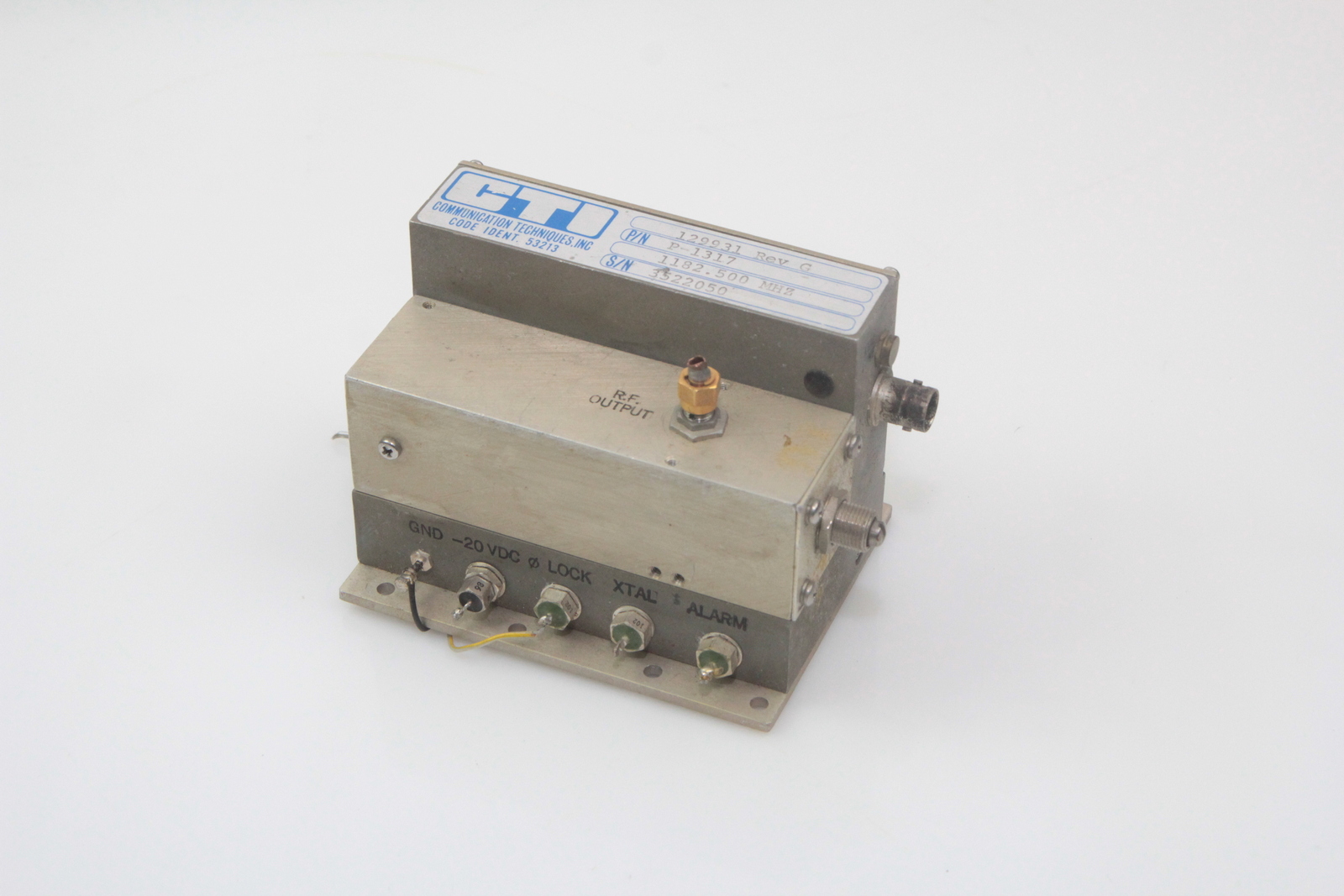 Aeroflex KS Mil-Spec 3OT Temperature Compensated TCXO 10 MHz Oscillator