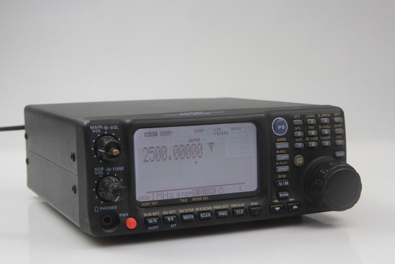 Yaesu VR5000 Receiver 100 kHz to 2600 MHz Wideband Radio Scanner eBay