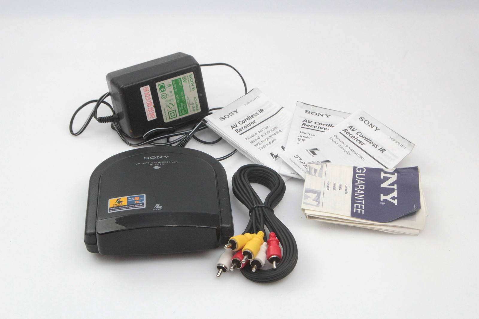 Sony Handycam Super Laser Link AV Cordless IR Receiver IFTR20 Hi8