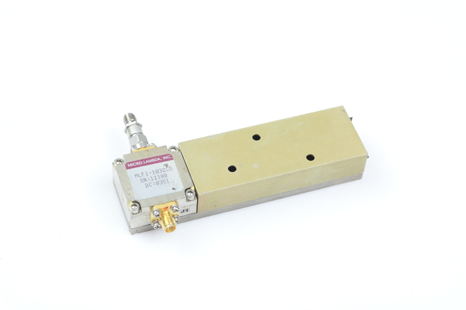 Micro Lambda MLFI1032CD YIG Tunable Bandpass Filter/ Oscillator XBand