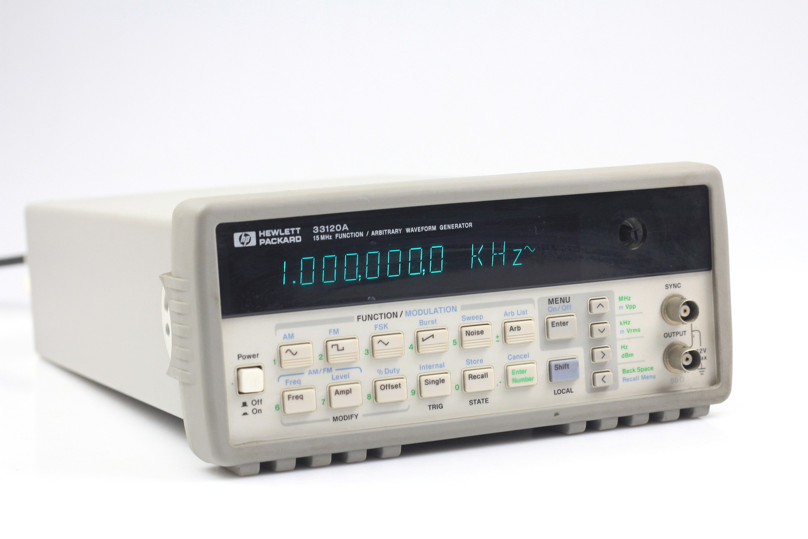 HP/Agilent 33120A Function / Arbitrary Waveform Generator, 15 MHz 14