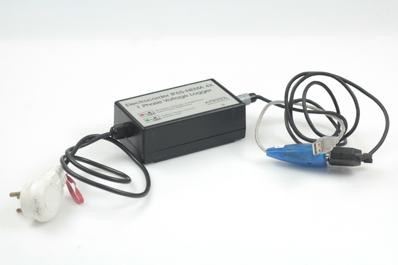 Electrocorder EC1V Voltage Recorder Data Logger 300VAC 50Hz eBay