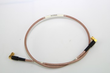 Suhner RG400/U Coaxial Cable 75cm Angle Sma Male to Angle Sma Male gold