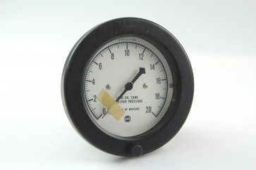 USG LUBE OIL TANK BREATHER PRESSURE GAUGE