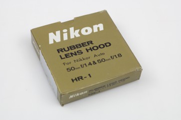 LOT OF 4 Nikon rubber lens hood HR-1 50mm F1.4 for AF80-200mmF4.5-5.6D