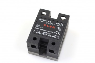 Elco Solid State Relays SSR860-40440CS OUT:440VAC 40A INPUT:90-240V AC DC