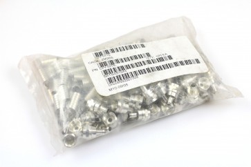 LOT OF 100 F" CRIMP,SEPARATE RING FOR RG-59