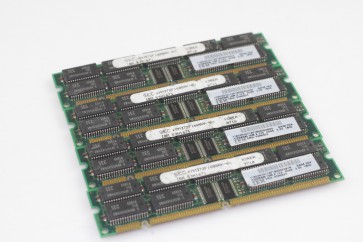 Lot of 4 IBM 93H6823 4115 128MB EDO DRAM DIMM Memory KMM372F1600AK-6U