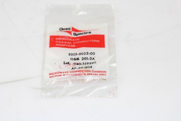 Lot of 20 Omni-Spectra 2001-5032-00 SMA Connector Male In Bag