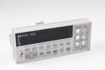 HP 34401A Digital Multimeter front panel