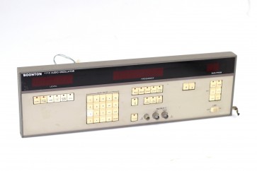Boonton audio oscillator 1110 front panel
