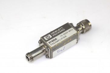 Agilent HP Keysight 87405A Preamplifier 10-3000 GHz, +13 dBm