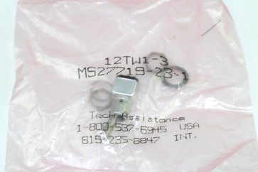 lot of 3 Microswitch Mil-Spec 12TW1-3 / MS27719-23-1 DPDT 5A 125V Toggleswitch
