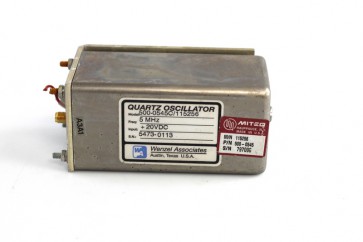 Wenzel Associates Quartz Oscillator Oscillator 5 MHz 500-0545C/115256