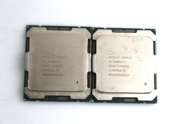 Lot of 2 Intel Xeon E5-2699AV4 2.40GHz 55MB 22 Core 9.6GT/s 145W CPU Processor SR30Y