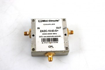 Mini-Circuits ZADC-10-63-S+ DC Pass Directional Coupler 2500 6000MHz #1