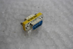 100 x Super VGA Male to Male 9-Pin Adapter Gender Changer Converter