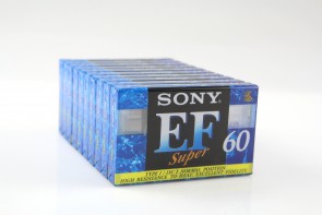 SONY EF-60 Blank Cassette Box of 10