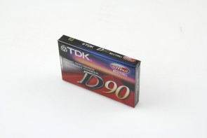 Lot of 10 New Audio Cassette Tapes TDK D90 High Output IEC I/Type I New Sealed