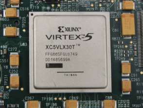 XILINX VIRTEX-5 XC5VLX30T ON BOARD