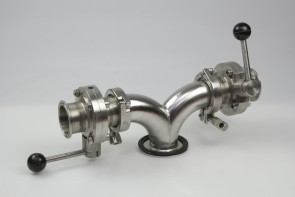G&H STAINLESS STEEl 3 WAY VALVES