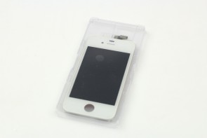 LOT OF 5 iPhone 4G LCD Display Screen Touch Digitizer Assembly Replacement Parts WHITE