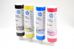 HP Q5391-02550 ElectroInk Calibration Cartridges Cyan,Magenta,Yellow,Black EXP 2014