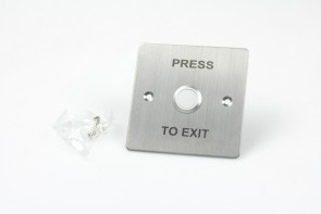 Door Release Press to Exit Button 025051 Stainless Steel Panel for Access Control