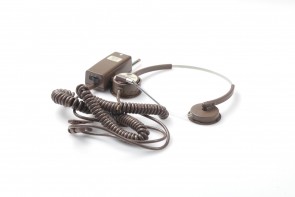 VINTAGE TELEPHONE PLANTRONICS STARSET SUPRA COMMUNICATION SET w/BAG HSO550-1