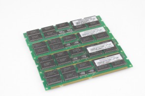 Lot of 4 IBM 93H6823 4115 128MB EDO DRAM DIMM Memory