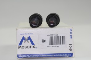 Lot of 2 MOBOTIX MX-OPT14-L65 65MM FL-12MM WIDE ANGLE LENS SECURITY CAMERA