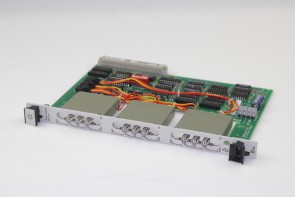 HP/Agilent E1368A Microwave switch VXI card w/(3) 33311-60045 switches