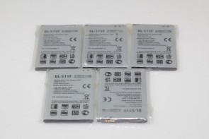 Lot of 5 LG G4 Battery for H815 LG BL-51YF Capacity 3000mAh