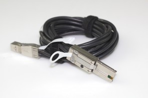 Lot of 2 EMC Mini-HDX4 Cable PN:038-003-810