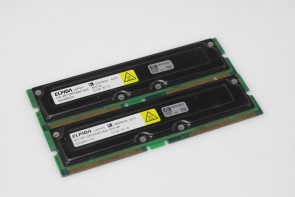 2 Elpida HP RAM Memory Stick 128MB PC800 RDRAM MC-4R128FKE8D-845 1818-854