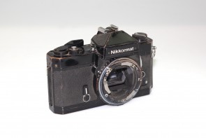Nikon Nikkormat FTN 35mm SLR Film Camera Body AS-IS For Parts or Repair
