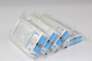 Lot of 4 Epson 786XL initial Cartridges Cyan For WF4630 WF4640 WF5110 WF5190 WF5620