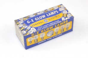 Lot of 10 G-E NE-47 Glow Lamp Light Bulb 105-125V, 1/4W T41/2