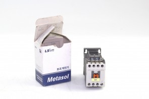 Metasol LS Control Relay Contactor MR-4 W/A1 DC24V A2 Coil