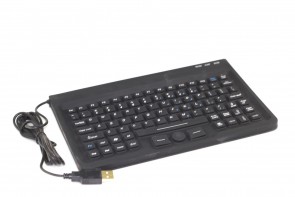 Waterproof Industrial Silicone Compact Keyboard with Mouse