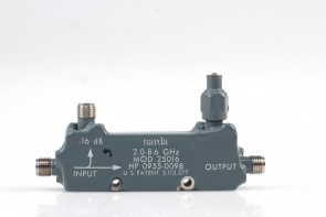 Narda HP 0955-0098 RF Directional Coupler 16dB 2.0-8.6 GHz