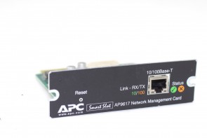 APC AP9617 UPS Smart Slot Network Management Card 10/100Base-T Link-RX/TX 10/100