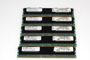 Lot of 10 Elpida 4GB DDR3 1333 PC3-10600R IBM 49Y1445 ECC Memory Server DDR3